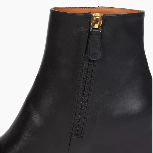 Chloé Moreen Leather Ankle Boots Sz 37 - Picture 8 of 16